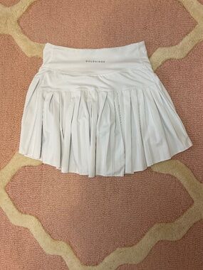 White Goldhinge skirt
